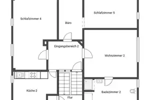 Attraktive Gelegenheit: MFH mit 4 WE und einer GE sowie Wertsteigerungspotenzial in Innenstadtlage – Darmstadt-Dieburg (Kreis) – Vorschaubild 28