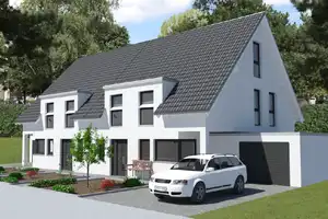 PROVISIONSFREI!
KfW 55 Effizienzhaus
in ALT-WITTLAER am RHEIN -
FUSSLÄUFIGE LAGE zum RHEINDEICH! – Düsseldorf – Vorschaubild 1