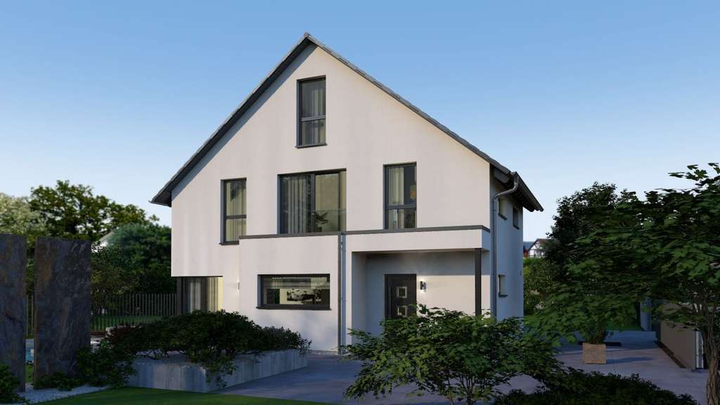 Immobilie in Röhrmoos - EIN ARCHITEKTONISCH AUSGEREIFTES UND FUNKTIONELLES HAUS - Bild 1