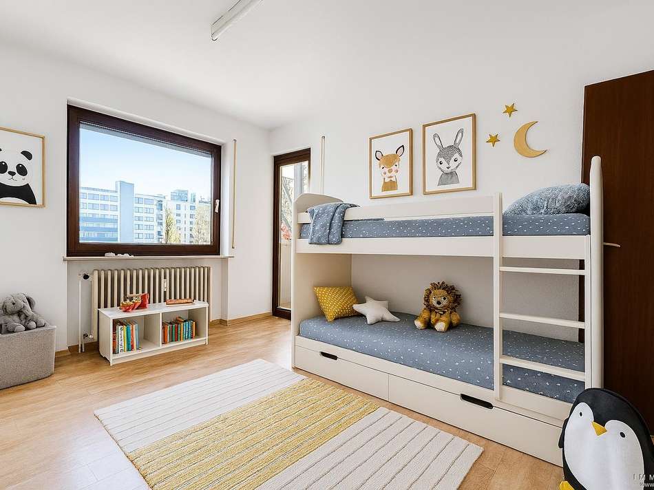 Kinderzimmer Visualisierung