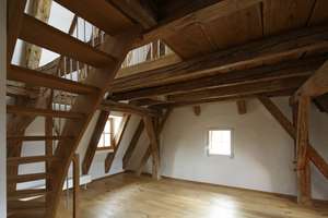 Wohnen im historischen Stadel aus dem 13. Jh. mit Garten und Garage mitten in der Altstadt – Die vollständige Adresse der Immobilie erhältst du vom Anbieter., 93047 Innenstadt, Regensburg – Vorschaubild 7