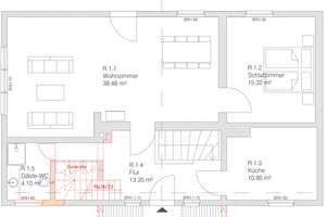 Saniertes freistehendes Architektenhaus mit großem Grundstück und viel Privatsphäre – Die vollständige Adresse der Immobilie erhältst du vom Anbieter., 13467 Hermsdorf, Berlin – Vorschaubild 18