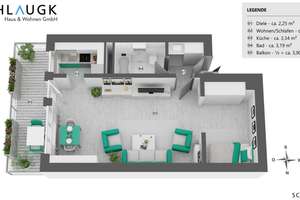 Ruhig wohnen, clever investieren – vermietete 1,5-Zimmer-Wohnung mit TG in Obersendling – Aidenbachstraße 103A, 81379 Obersendling, München – Vorschaubild 15