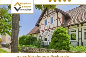 Charmantes Fachwerkhaus im Herzen Königslutters! 2 eigenständige Wohnungen, teilsaniert, 5 Garagen – Helmstedt (Kreis) – Vorschaubild 1