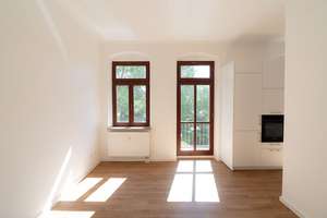 Frisch renovierte Altbauwohnung. Nagelneue EBK und Designbelag, Balkon, Wanne, etc. – Hans-Sachs-Straße 38, 1129 Pieschen-Nord/Trachenberge, Dresden – Vorschaubild 4