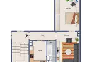 2 Zimmer Wohnung in Lübeck St. Gertrud – Schillstraße 14, 23566 Sankt Gertrud, Lübeck – Vorschaubild 9