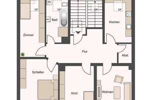 Attraktive 4-Zimmer-Wohnung mit durchdachtem Grundriss und Tageslichtbad – 4177 Altlindenau, Leipzig – Vorschaubild 17