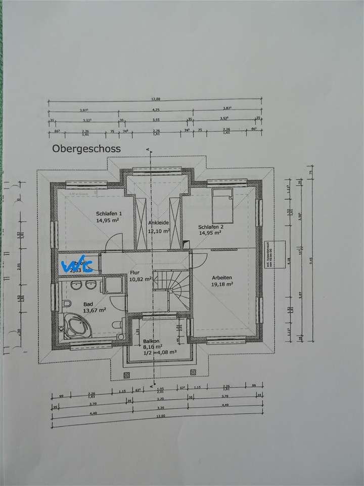 1 Etage, die Schlafzimmer