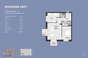 Ihr Rückzugsort für moderne Träume - DockSide Loft – Die vollständige Adresse der Immobilie erhältst du vom Anbieter., 68159 Innenstadt/Jungbusch, Mannheim – Vorschaubild 13