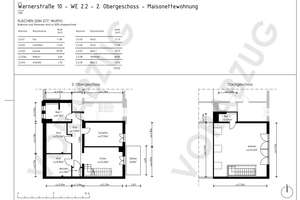 Großzügige 4-Zimmer-Maisonette  – Hochwertige Sanierung, zwei Bäder, Balkon und eigener Stellplatz – Wernerstr. 10, 3046 Mitte, Cottbus – Vorschaubild 3