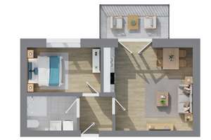 A+ Neubau-Wohnungen in Scharbeutz, 1,5 bis 4 Zimmer, 45 bis 140m2, Terrasse/Balkon – Kammerweg 2a, 23683 Scharbeutz – Vorschaubild 8