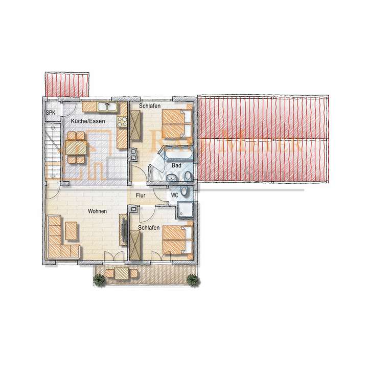 Grundriss Dachgeschoss