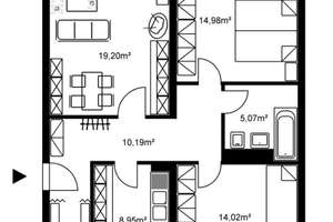 Willkommen in Ihrer neuen 3-Zimmerwohnung! – Hans-Böckler-Straße 4, 65199 Dotzheim, Wiesbaden – Vorschaubild 2