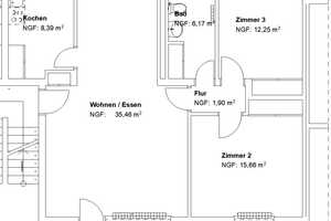 3 ZKB im American-Style! – John-F.-Kennedy-Straße 3, 34128 Kassel – Vorschaubild 2
