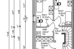 Moderne Doppelhaushälfte im Herzen von Lesum mit Wärmepumpe und PV (Kfw40 Standard)  – 28717 Lesum, Bremen – Vorschaubild 11