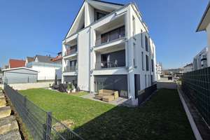 3-Zimmer-Wohnung in Mainz-Kastel: Neubau 2023, Terrasse, Gartenanteil, Einbauküche, Tiefgarage – Die vollständige Adresse der Immobilie erhältst du vom Anbieter., 55252 Mainz-Kastel, Wiesbaden – Vorschaubild 2