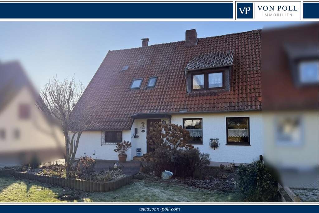 Immobilie in Bad Gandersheim - Familienfreundliche Doppelhaushälfte  in ruhiger Lage von Bad Gandersheim - Bild 1