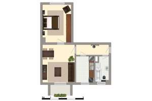 Die perfekte Wohnung für Sie - 2. OG rechts – Rudolf-Harbig-Straße 5, 6217 Merseburg – Vorschaubild 3