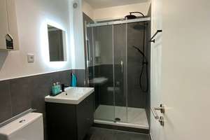 Perfekte renovierte 1-Zimmer Wohnung mit Einbauküche, großer Balkon, Stellplatz (Auto) – 44357 Bodelschwingh, Dortmund – Vorschaubild 4