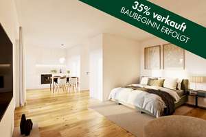 1-Zimmer Neubauwohnung in Düsseldorf mit Balkon als lukrative Kapitalanlage oder zum Selbstnutz