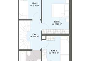 Gepflegte Doppelhaushälfte mit großem Garten und Garage in guter Lage in Augsburg-Göggingen – Die vollständige Adresse der Immobilie erhältst du vom Anbieter., 86199 Göggingen-Nordost, Augsburg – Vorschaubild 17