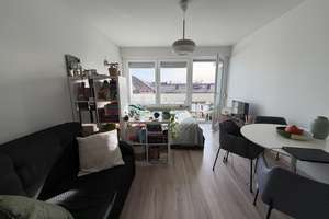 Möbliertes 1-Zimmer-App. + Süd-Balkon + Toplage Univiertel + Studenteneltern willkommen