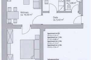 Zwei Zimmer-Wohnung inkl. Einbauküche Nähe Uniklinikum Würzburg – Urlaubsstrasse 2, 97076 Grombühl, Würzburg – Vorschaubild 2