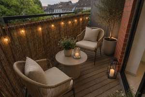Helle, gepflegte 2 Zimmer-Wohnung mit Balkon auf Erbpacht-Grundstück im alten Teil von D-Oberkassel – Die vollständige Adresse der Immobilie erhältst du vom Anbieter., 40545 Oberkassel, Düsseldorf – Vorschaubild 12