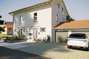 Ihr Wohntraum einer modernen Neubau-Doppelhaushälfte in Gendorf – Die vollständige Adresse der Immobilie erhältst du vom Anbieter., 84508 Burgkirchen an der Alz – Vorschaubild 2