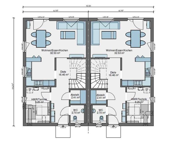DH 125 QNG Grundriss EG