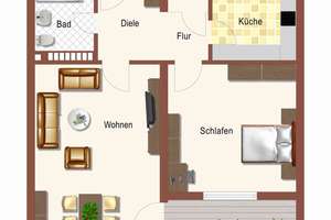 Faszinierende Wohnung mit bester Ausstattung zu vermieten – Am Funkturm 51, 44309 Brackel (Ortsteil), Dortmund – Vorschaubild 5