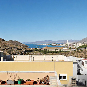 Ferienwohnung in El Faro, 400 m von La Isla und dem Hafen entfernt, mit Parkplatz und Gemeinschaftst