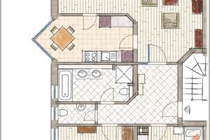 Düsseldorf-Angermund: 3-Raum-Komfort-Wohnung in der Belle-Etage – 40489 Angermund, Düsseldorf – Vorschaubild 15