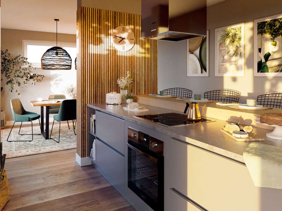 Beispiel Küche im Anbau