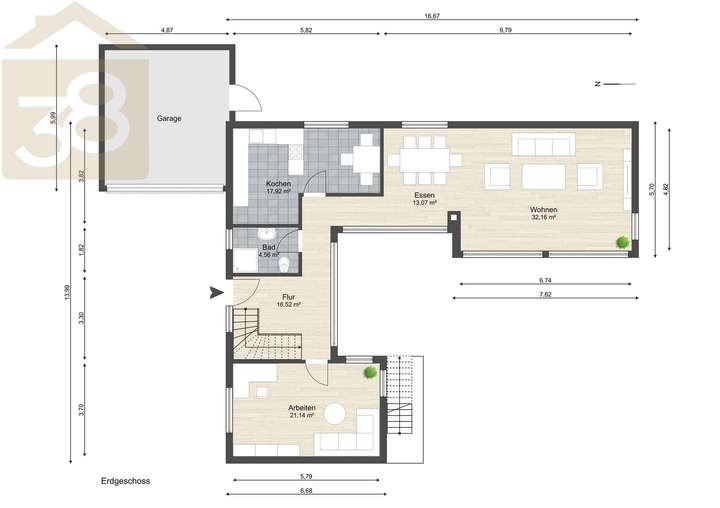 Grundriss EG