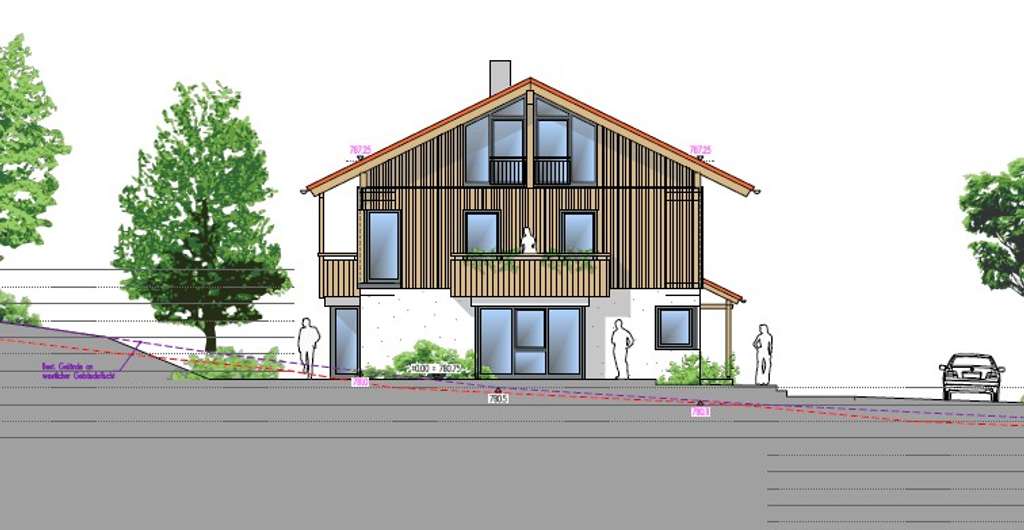 Immobilie in Hausham - Neubau- Reihenhaus in schöner Wohnlage Hausham, nahe dem Schliersee - Bild 1