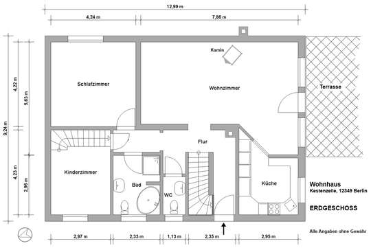 Sonnengrundstück mit 149m² EFH in Berlin-Buckow - Bild 29