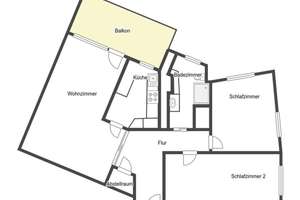 Behaglichkeit pur: bezugsfreie 3-Zi.-ETW inklusive Einbauküche – Die vollständige Adresse der Immobilie erhältst du vom Anbieter., 4289 Probstheida, Leipzig – Vorschaubild 25