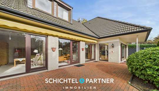 Bild von Oberneuland | Lichtdurchflutetes Einfamilienhaus mit großem Garten & Garage