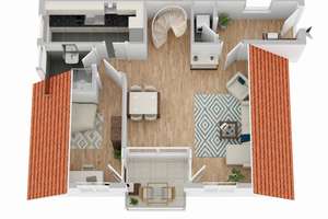 Urbanes Investment mit Aussicht: Charmante 3-Zimmer-Maisonette im Herzen von Reutlingen – Die vollständige Adresse der Immobilie erhältst du vom Anbieter., 72764 Reutlingen-Mitte, Reutlingen – Vorschaubild 12