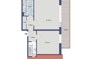 Ruhige, charmante 2-Zimmer-Wohnung mit himmlischem Ausblick im Hamburger Osten – provisionsfrei! – Die vollständige Adresse der Immobilie erhältst du vom Anbieter., 22045 Tonndorf, Hamburg – Vorschaubild 11