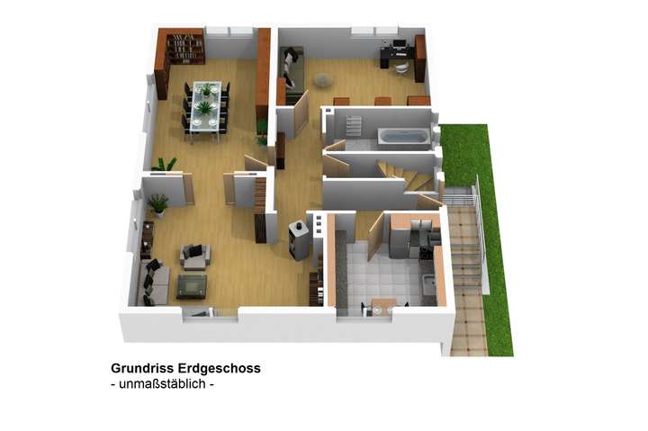 Grundriss Erdgeschoss