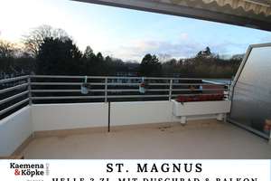 Wohnen in grüner Oase – Großzügige 2-Zimmer-Wohnung mit sonnigem Balkon in begehrter Lage von St. Ma