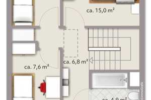 Bremen-Mittelshuchting I Schönes Reihenmittelhaus in ruhiger Wohnlage mit Garage  – Bremen – Vorschaubild 15