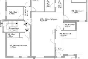 Reichelsheim! Gute Rendite: Saniertes Mehrfamilienhaus – Die vollständige Adresse der Immobilie erhältst du vom Anbieter., 64297 Eberstadt, Darmstadt – Vorschaubild 14