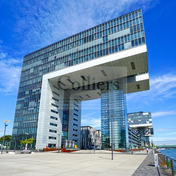 Exklusiv über Colliers – Bürofläche inklusive Dachterrasse im Kranhaus Süd