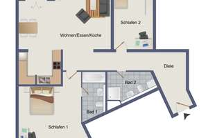 3/4-Zi-Neubauwohnung mit Balkon & TG-Stellplatz nahe Ku’damm & Winterfeldplatz – Die vollständige Adresse der Immobilie erhältst du vom Anbieter., 10785 Mitte (Ortsteil), Berlin – Vorschaubild 19