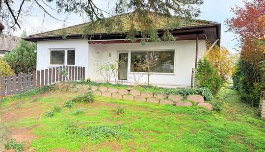 Bild von Bungalow am Naturschutzgebiet, ruhiges Wohnen im Grünen und Nähe zu Frankfurt