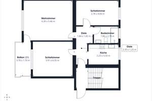 Provisionsfrei! 3 Zimmer Energiesparwohnung! Einzugsbereit! Mit Balkon - neues Bad - Einbauküche – Enzianweg 6, 38108 Hondelage, Braunschweig – Vorschaubild 13