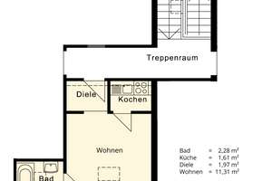 Klimafreundlich & modern, Haus umfänglich renoviert, 1 Whg im DG, vermietet – 79100 Unterwiehre-Süd, Freiburg im Breisgau – Vorschaubild 6